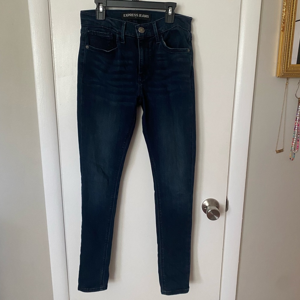 Dark mid rise Jeans